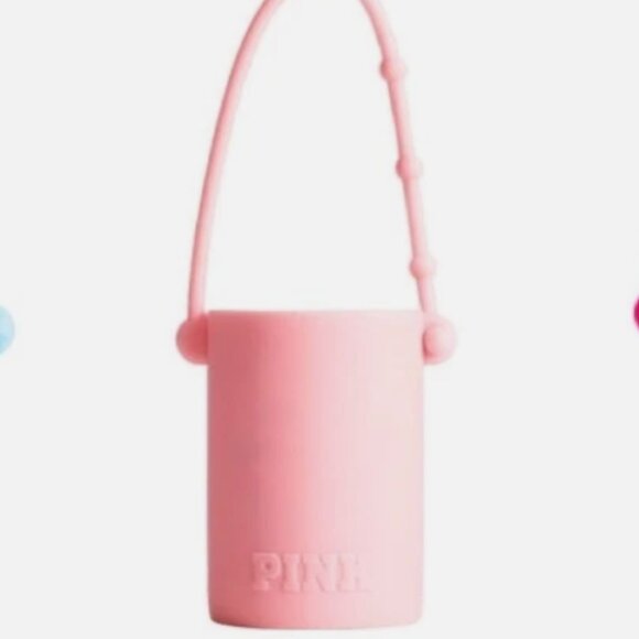 NEW PINK by Victoria's Secret Light/Baby Pink Silicone Mini Mist Holder - Picture 1 of 1